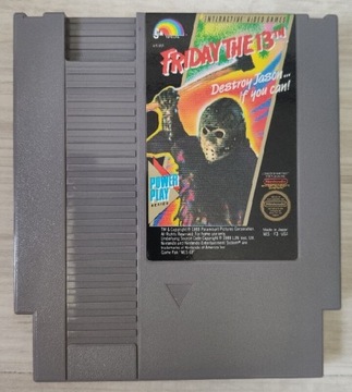 Friday the 13th Nintendo NES Unikat