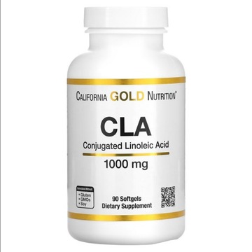 CLA skoncentrowany kwas linolowy, 1 000 mg, 90szt