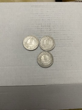 3 x 1 złoty - 1990 rok