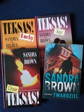 Książki Sandry Brown Twardziel i saga Teksas