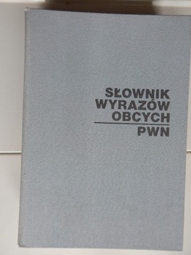 Słownik wyrazów obcych  PWN