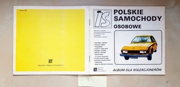 Polskie samochody osobowe Album IS kolekcjonerów