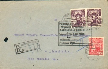 1939 - Agencja Radziechowy k.Żywca - polecony 