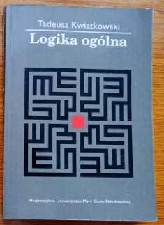 Logika ogólna - Tadeusz Kwiatkowski 1995