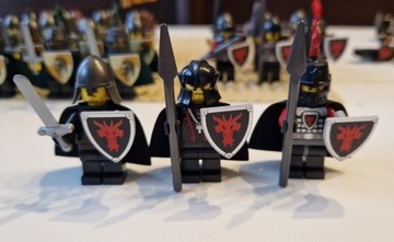 Lego Castle rycerz red dragon 1 sztuka