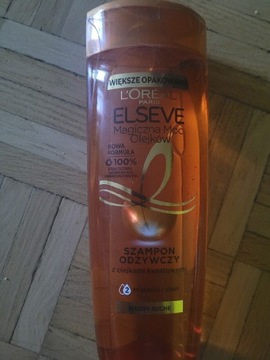 Szampon odżywczy Loreal Elseve 500ml duże opakowan