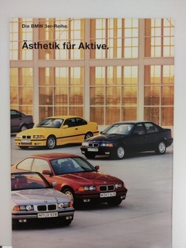 Prospekt BMW E36 Asthetic fur Aktive stan bdb
