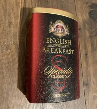 Herbata Czarna Basilur English Breakfast puszka