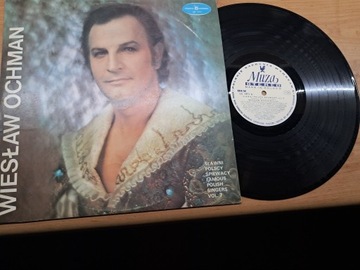 Sławni polscy śpiewacy Wiesław Ochman płyta vinylo