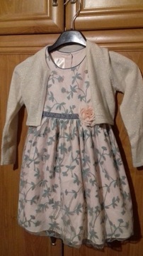 Sukienka z bolerkiem 98-104cm
