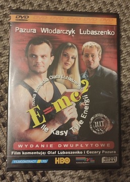 E=mc2 film DVD Pazura Włodarczyk Lubaszenko