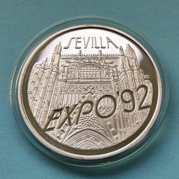 Expo 92 Sevilla 200000 złotych Ag