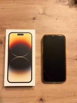 iPhone 14 Pro Max 256GB GOLD Cały komplet PL