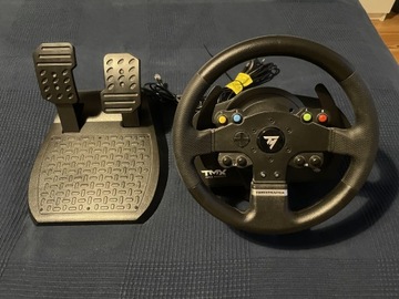 Kierownica + pedały THRUSTMASTER TMX FFB -jak nowa