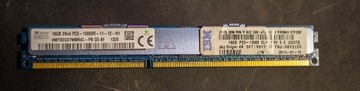 Pamięć 16GB IBM Hynix PC3-12800R (serwerowa)