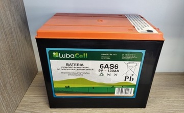 Bateria lubacell 6as6 9V 130ah pastuch