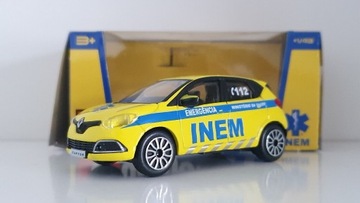 Renault Captur INEM Portugalia Burago Bburago 1:43