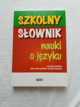 Szkolny Słownik Nauki o Języku polskim Malczewski