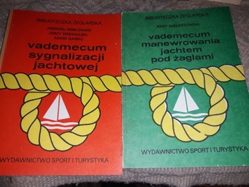 VADEMECUM JACHTU..Biblioteka Żeglarska-2 sztuki