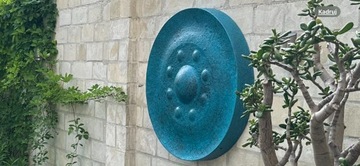 GONG TAJSKI ORYGINALNY  METALOWY 80cm