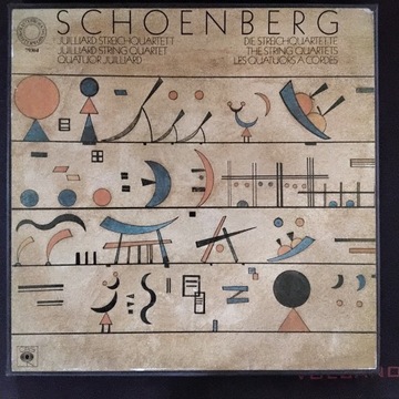 Schoenberg Streichquartette Box 3lp UNIKAT