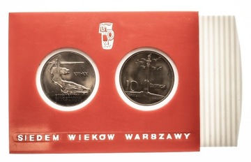 Zestaw monet 10 złoty 1965 - PEWEX
