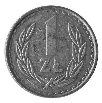 1 złoty 1986 PRL moneta złotówka
