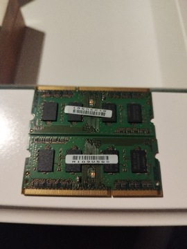 Pamięć pamięci RAM Samsung 2 GB komplet