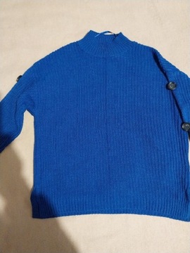 Chabrowy damski sweterek 