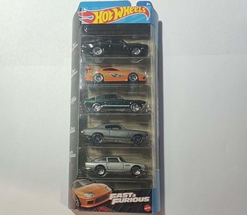 Hot Wheels fast and furious 5 pak