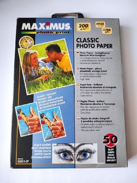 Papier Foto Maximus Classic 10x15 200 g/m2 50 szt.