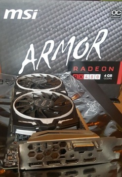 Karta graficzna MSI Armor RADEON RX480 4GB GDDR5