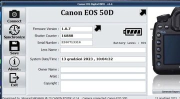 Canon Eos 50D, 17k, super stan