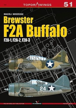 BREWSTER F2A-1/-2/-3 BUFFALO Topdrawings Kagero