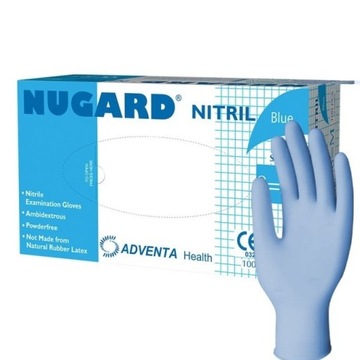 Rękawiczki nitrylowe 100 sztuk rozmiar M