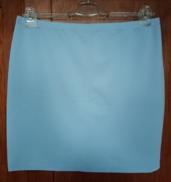 Spódnica spódniczka bawełniana błękitna niebieska