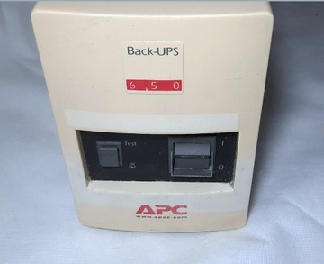 UPS zasilacz awaryjny APC Back-UPS 650VA 230V 400W (USZKODZONY)