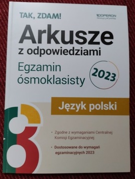 Tak zdam Arkusz ósmoklasisty J. polski