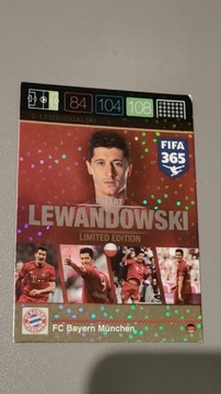 Robert Lewandowski Limited Edition Panini FIFA 365