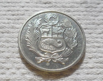Peru Republika 100 złotych soli 1982 KM# 283