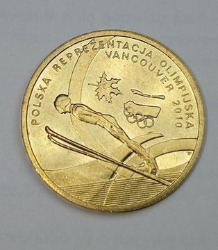 Moneta 2 zł Vancouver 2010 - 2010 rok
