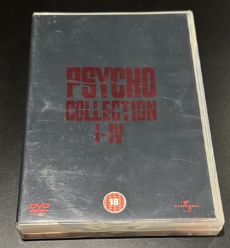 PSYCHO 1-4 Collection DVD Psychoza Hitchcock