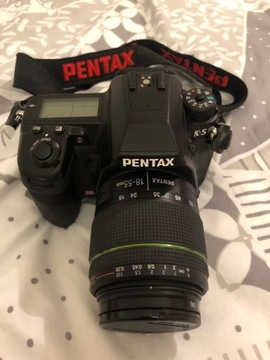 Pentax K5 lustrzanka korpus + obiektyw