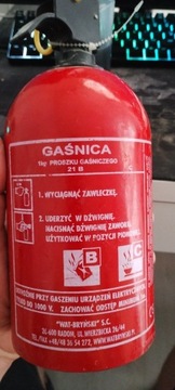 gaśnica proszkowa 1kg