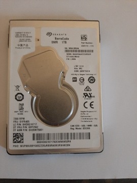 dysk sata 1tb 2,5 seagate baraccuda nieuzywany