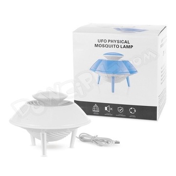 Lampa UFO NA KOMARY LED WENTYLATOR PRZECIWKO OWADY