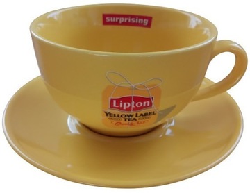 Filiżanka ze spodkiem Lipton surprising - 330 ml