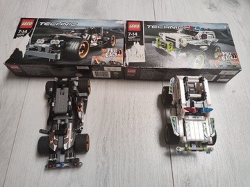 Zestaw dwóch lego technic  42046 i 42047