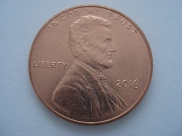 USA   1 cent   2016
