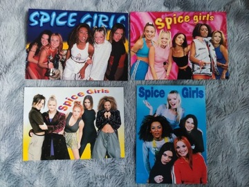 Pocztówki, kartii pocztowe Spice Girls, lata 90. 